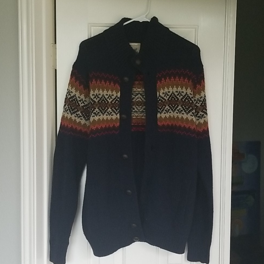 Button Up Sweater